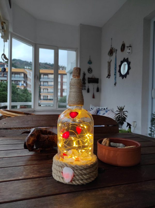 ışıklı chivas regal şişesi